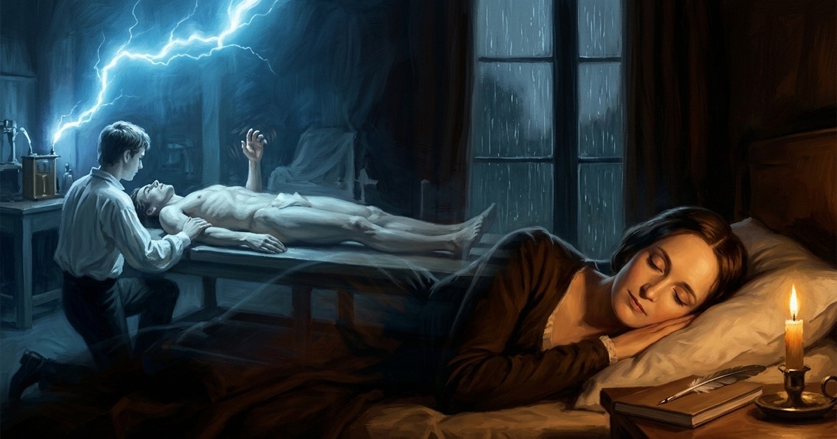 Mary Shelley Dreamed Frankenstein — Except She Wrote That She Was Not Asleep